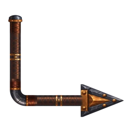Iron arrow skin